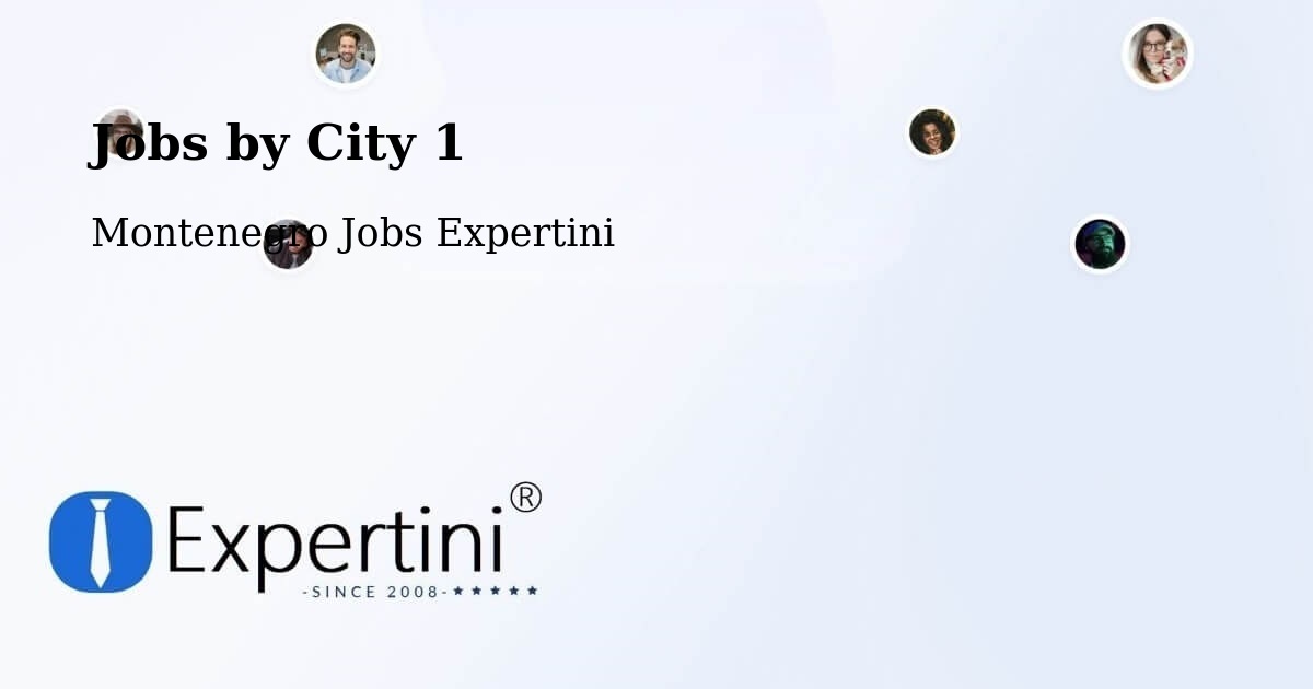 City Jobs in Montenegro - Expertini