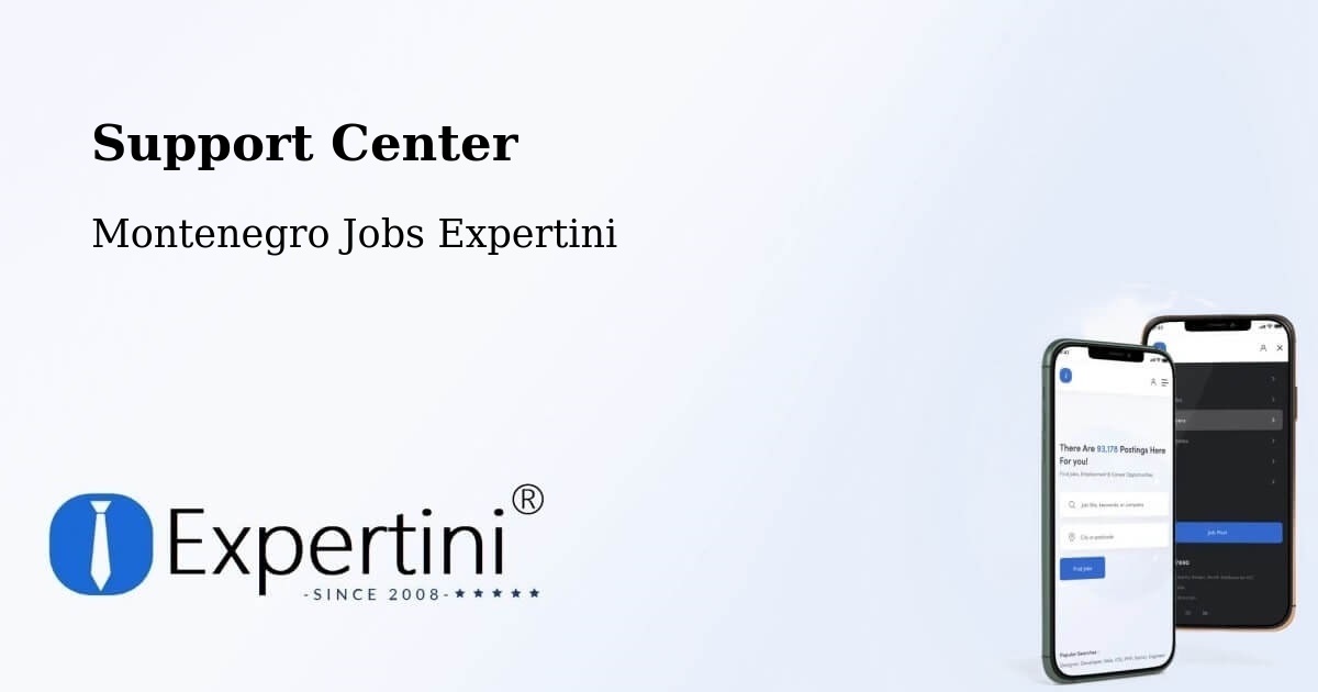 Support Services – Budva - Montenegro Jobs Expertini